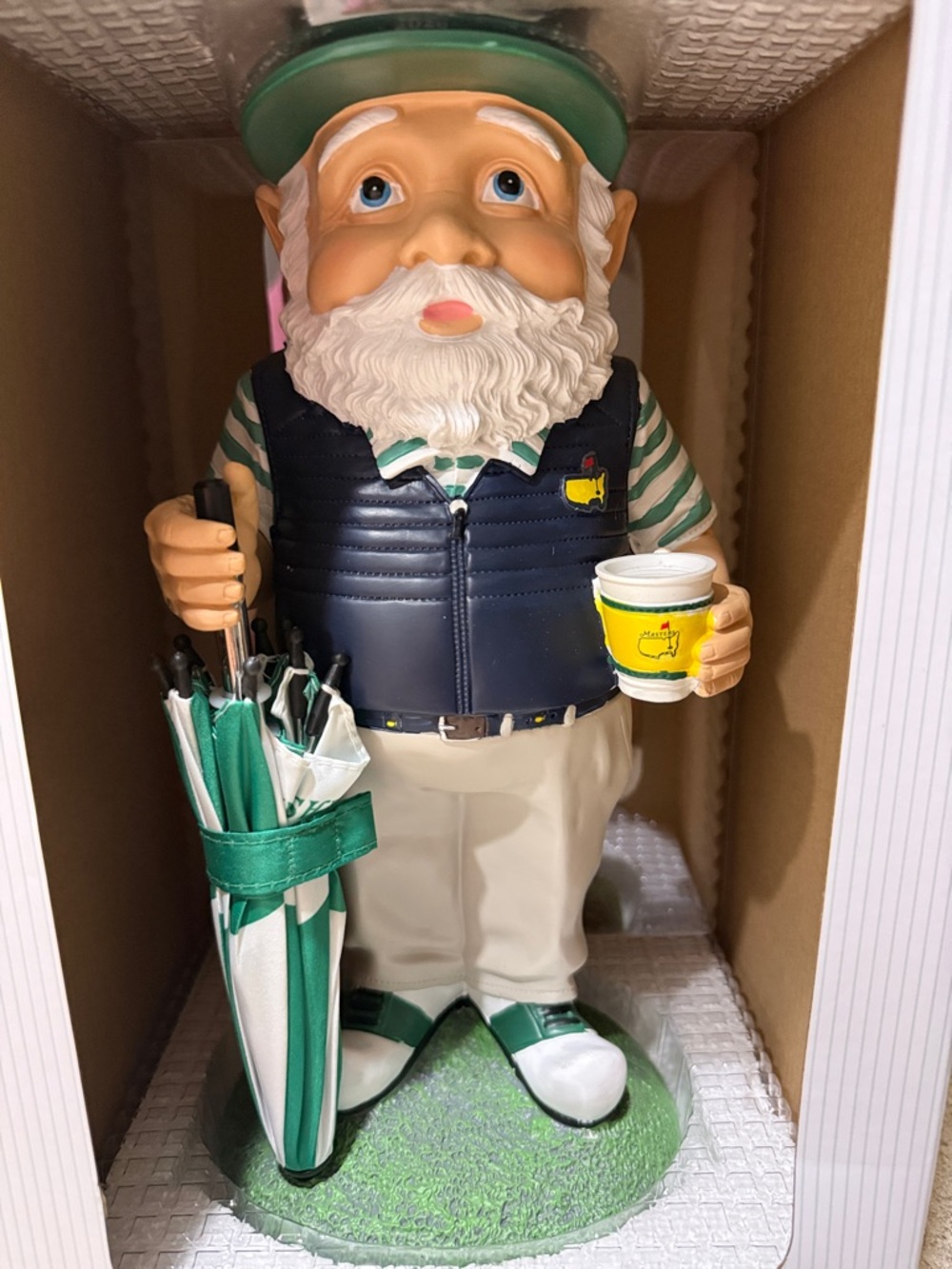 2026 Masters Tournament Gnome-Umbrella Augusta National Golf Club Full Size🔥🔥 - Picture 2 of 16